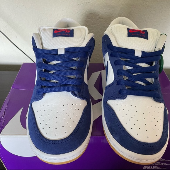 Nike SB LA dodger dunks low - Picture 3 of 7
